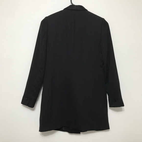 Reiss Kendra Blazer Jacket in Black - Picture 3 of 7